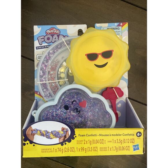 Play-Doh Foam Confetti Mixing‎ Kit Non-Toxic Tactile Toy for Kids 4+ - Picture 1 of 2